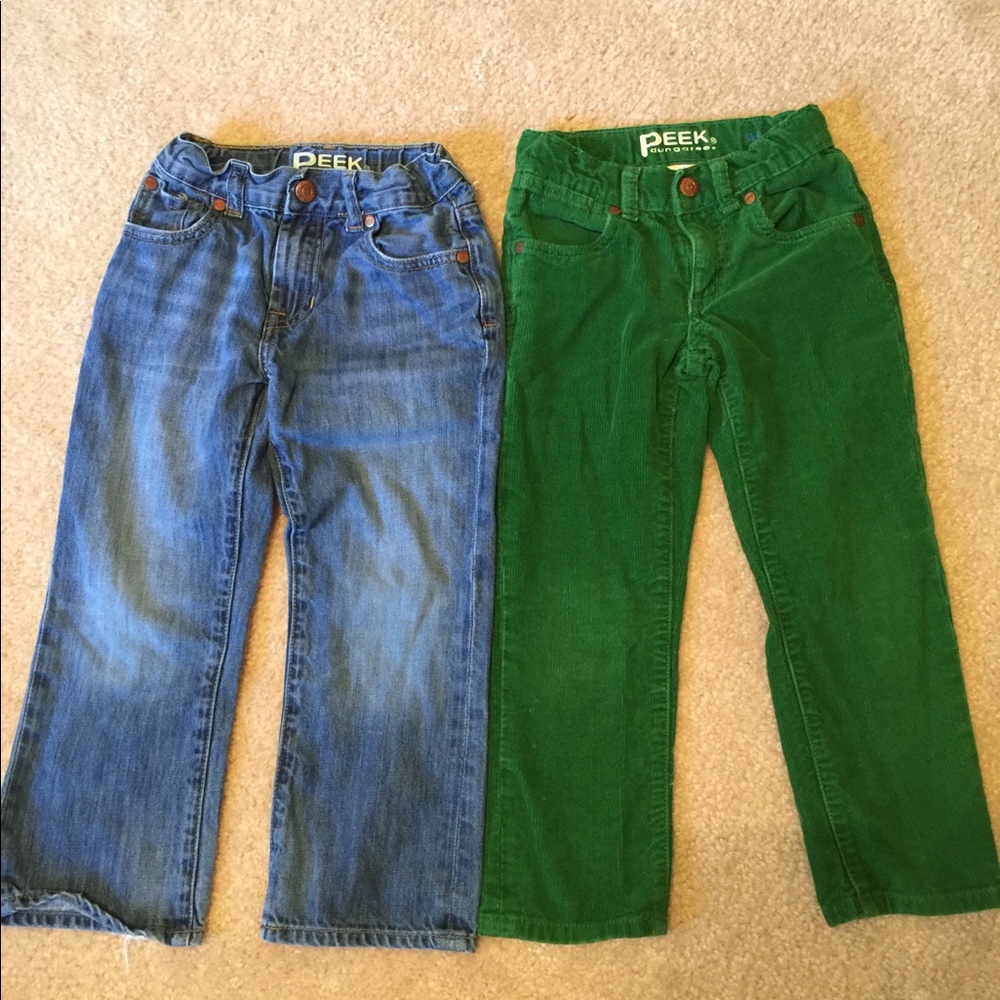 Peek Boys Pants Size 5 (Set of 2)